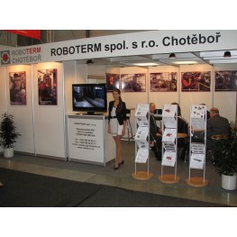 Stánek firmy Roboterm Chotěboř V/040 na MSV Brno 2013.